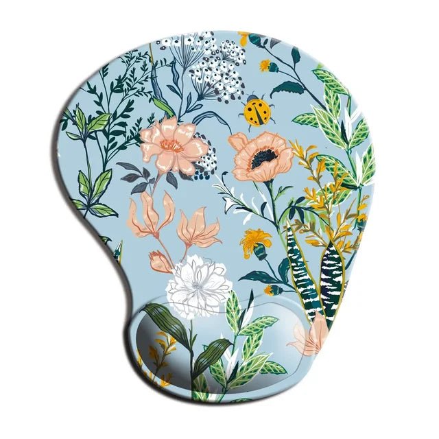 Ergonomic Mouse Pad Wrist Rest Non - Slip Rubber Desk Mat Pad Under Hand Office Mouse Carpet Wristband Wrist Support Accessories - GoTypical