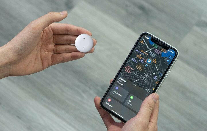 Bluetooth Smart Finder 2-Pack – Ethos with Holder for iOS Find My Network - GoTypical