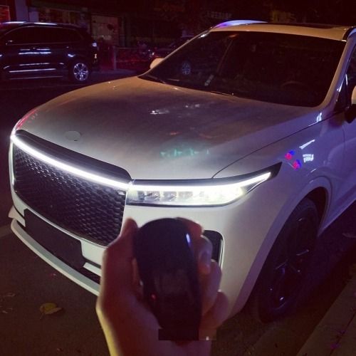 (FST - KH - 515)Upgrade Your Vehicle with a Universal 12V, 10W Start - Scan Car LED Hood Light White 70In Dynamic Daytime Running Light! - GoTypical