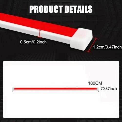 (FST - KH - 515)Upgrade Your Vehicle with a Universal 12V, 10W Start - Scan Car LED Hood Light White 70In Dynamic Daytime Running Light! - GoTypical
