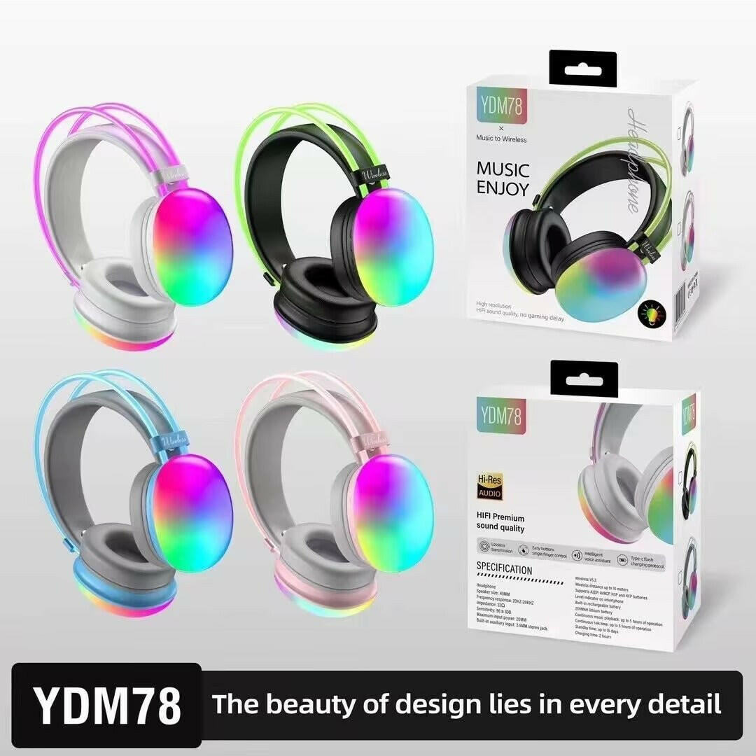 . Bluetooth Wireless Gaming Headset YDM78 – Waterproof, 8+ Hour Battery - GoTypical
