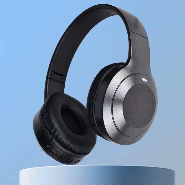 Head mounted wireless Bluetooth earphones for gaming, esports, 3D card insertion, foldable computer earphones, universal - GoTypical