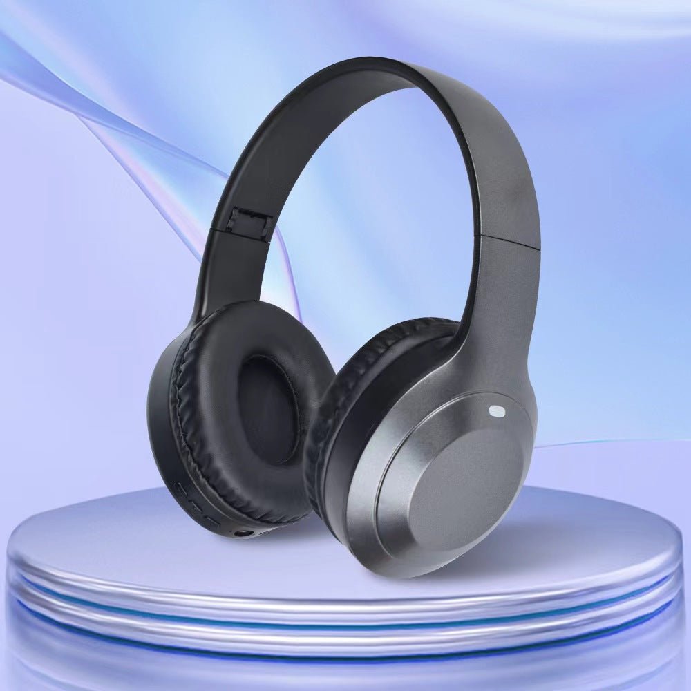 Head mounted wireless Bluetooth earphones for gaming, esports, 3D card insertion, foldable computer earphones, universal - GoTypical
