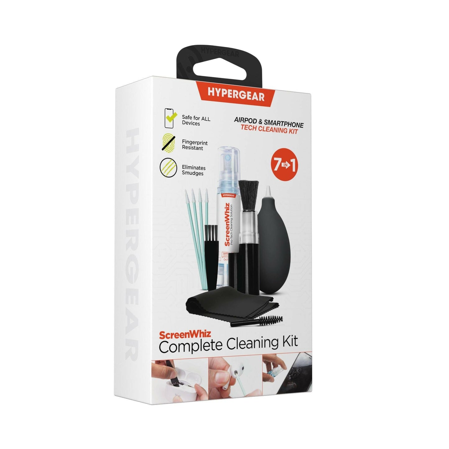 ScreenWhiz 7-in-1 Tech Cleaning Kit – HyperGear Complete Device Care - GoTypical