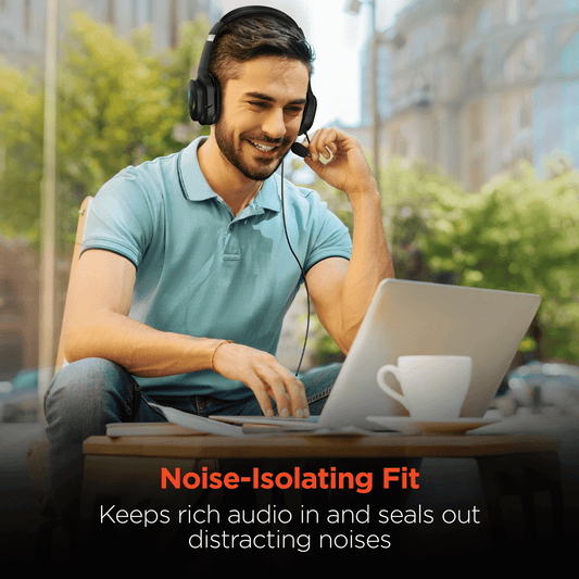 Stereo Headset – HyperGear V150 Over-Ear with Noise Reduction & LED Lights - GoTypical