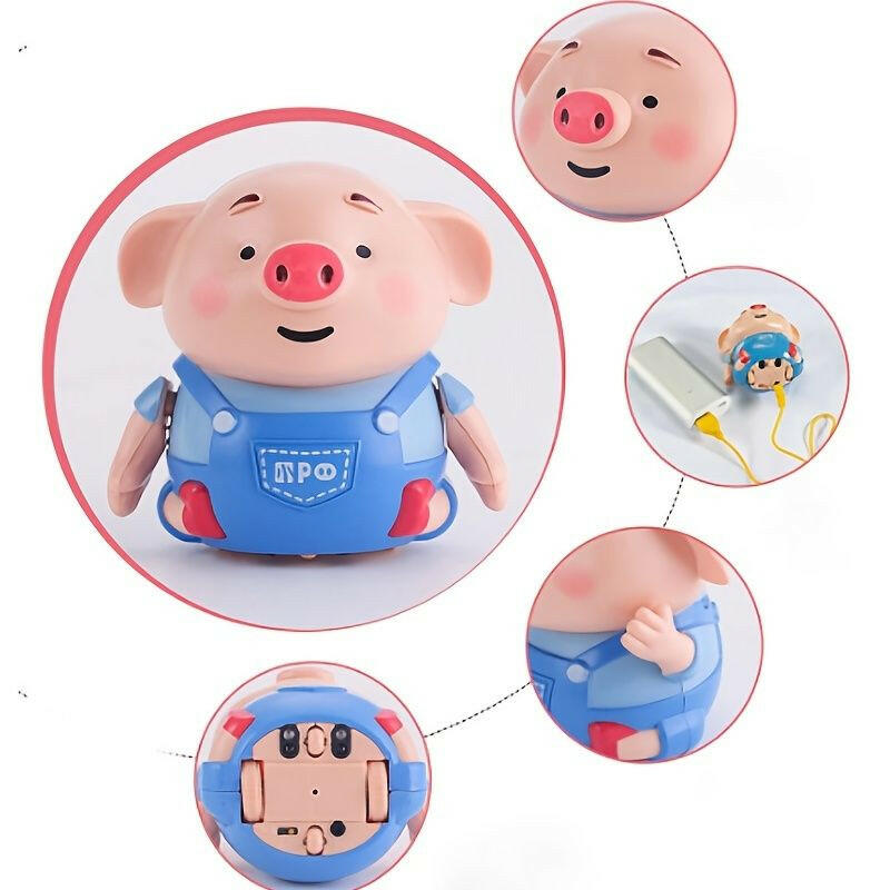 Line Following Robot – Mini Inductive Pig Toy for Kids STEM Learning - GoTypical