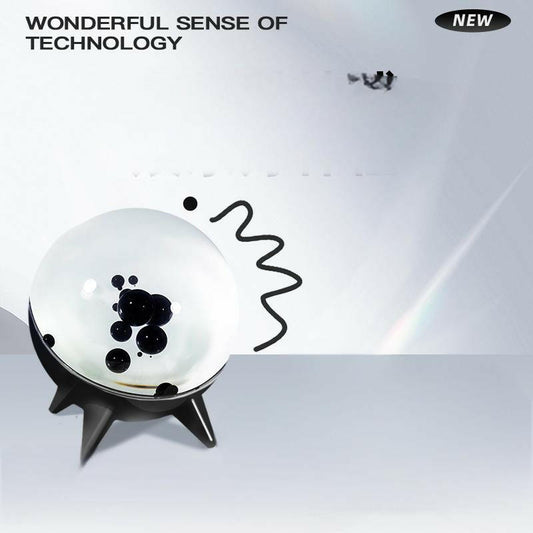 Magnetic Fluid Desktop Art – . Music Rhythm Light Visualization - GoTypical