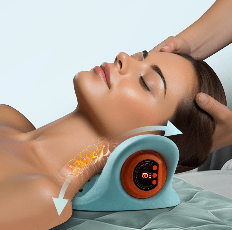Multi functional shoulder and neck massager portable car mounted household electric kneading neck - GoTypical
