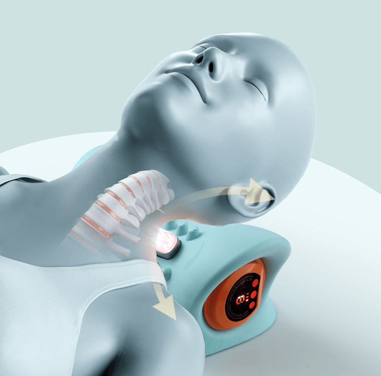 Multi functional shoulder and neck massager portable car mounted household electric kneading neck - GoTypical