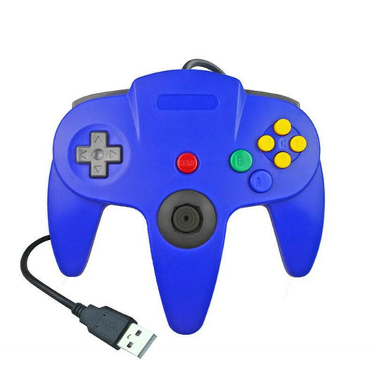 . N64 USB Wired Game Controller – ABS Retro Classic Design - GoTypical