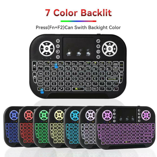 . N8 Air Mini Flying Mouse Keyboard – RGB Backlit Portable - GoTypical