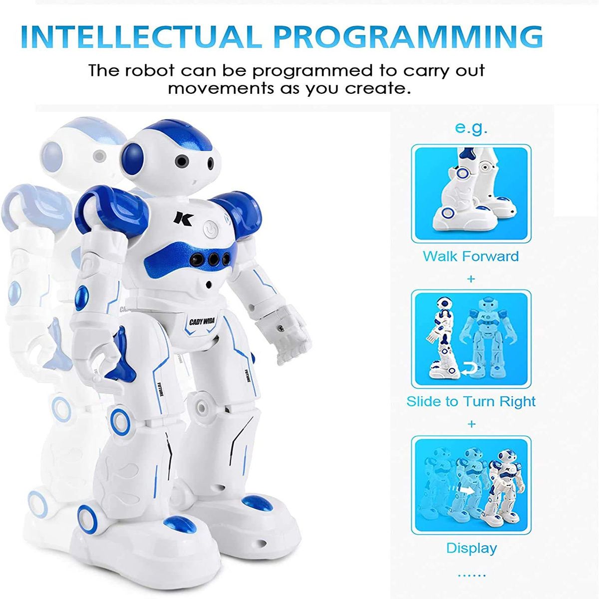 RC Robot Toys Gesture Sensing Smart Robot Toy For Kids Can Singing Dancing Speaking Christmas Birthday Gift - GoTypical