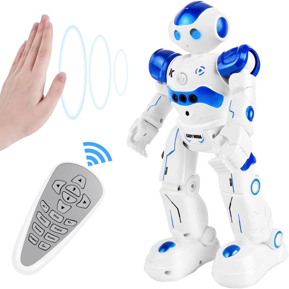 RC Robot Toys Gesture Sensing Smart Robot Toy For Kids Can Singing Dancing Speaking Christmas Birthday Gift - GoTypical