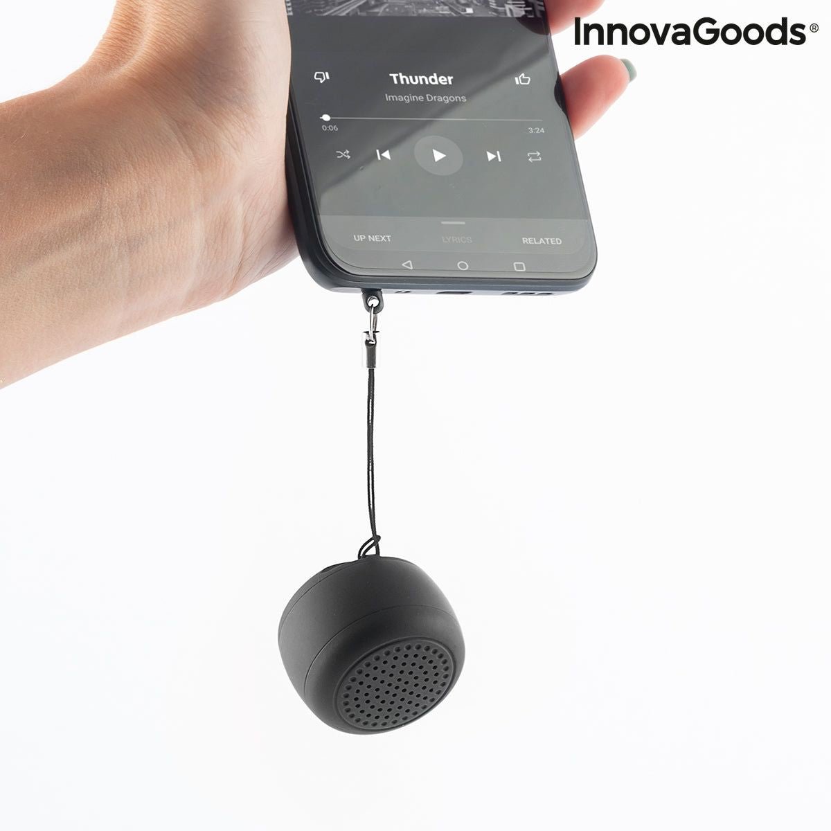 Rechargeable Portable Wireless Mini Speaker Miund InnovaGoods - GoTypical