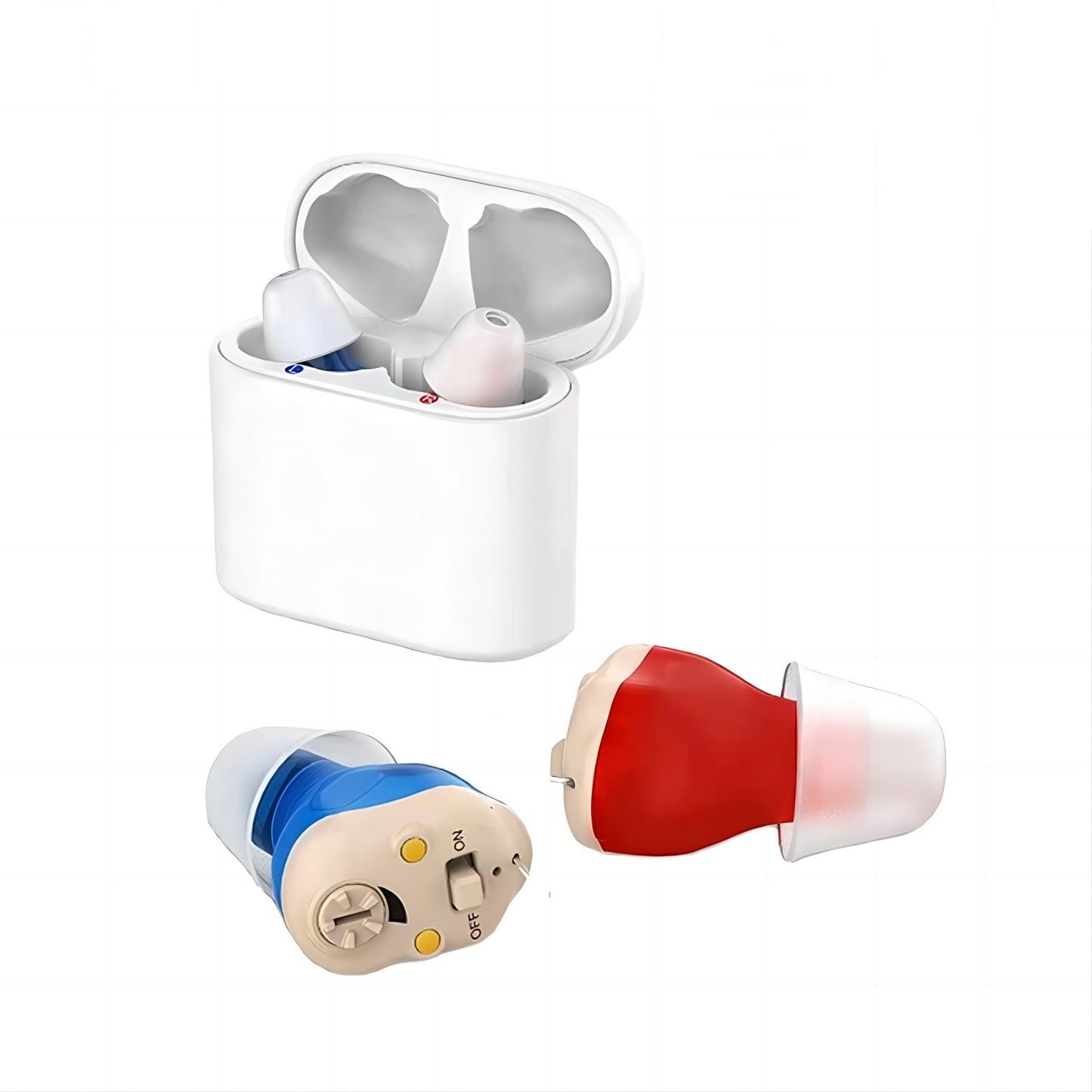 Rechargeable sound amplifier for elderly hearing aids - GoTypical