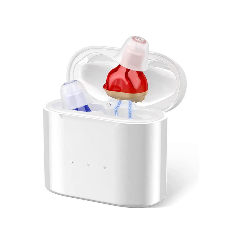 Rechargeable sound amplifier for elderly hearing aids - GoTypical