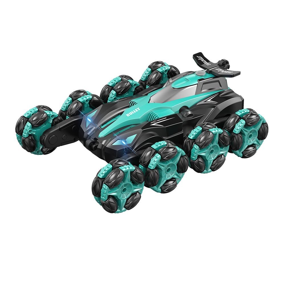 Remarkable Goodz 8 Wheels Stunt Car With Remote - GoTypical