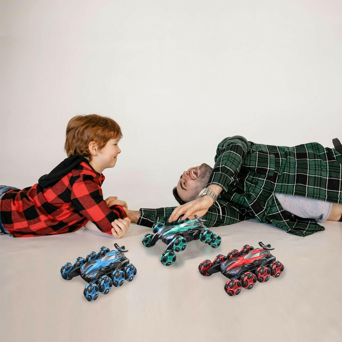 Remarkable Goodz RC Stunt Car – 8 Wheels, 360° Rotation, Remote Control - GoTypical