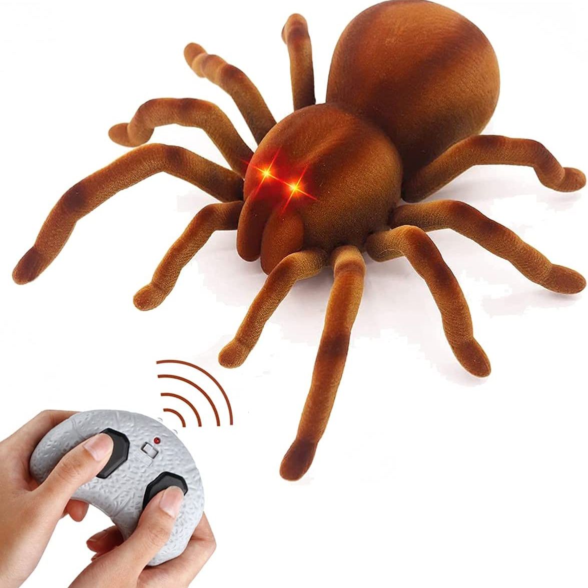 Remote Control Spider Toys ; For Kids Pets USB Rechargeable Indoor And Outdoor Prank Toys ; Kids Electronics Halloween Boys Girls For Children - GoTypical