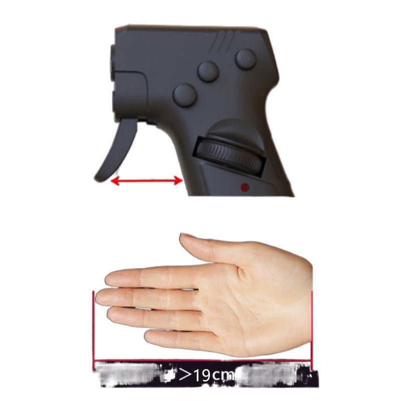 Shooting Game Mouse Gun style Vertical Handle Grip Trigger Features Pistol Vertical Dedicated Wired Peripheral - GoTypical