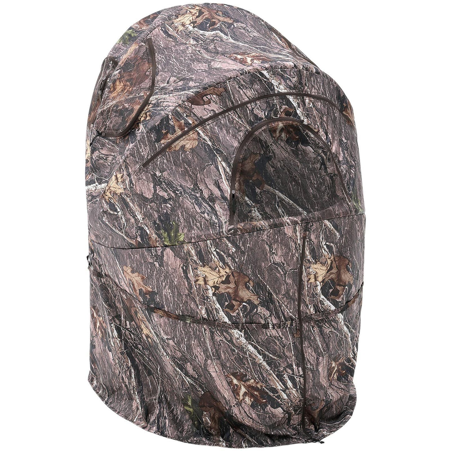 Single Person Portable Hunting Blind Ground Deer Duck Blind with Carrying Bag - GoTypical
