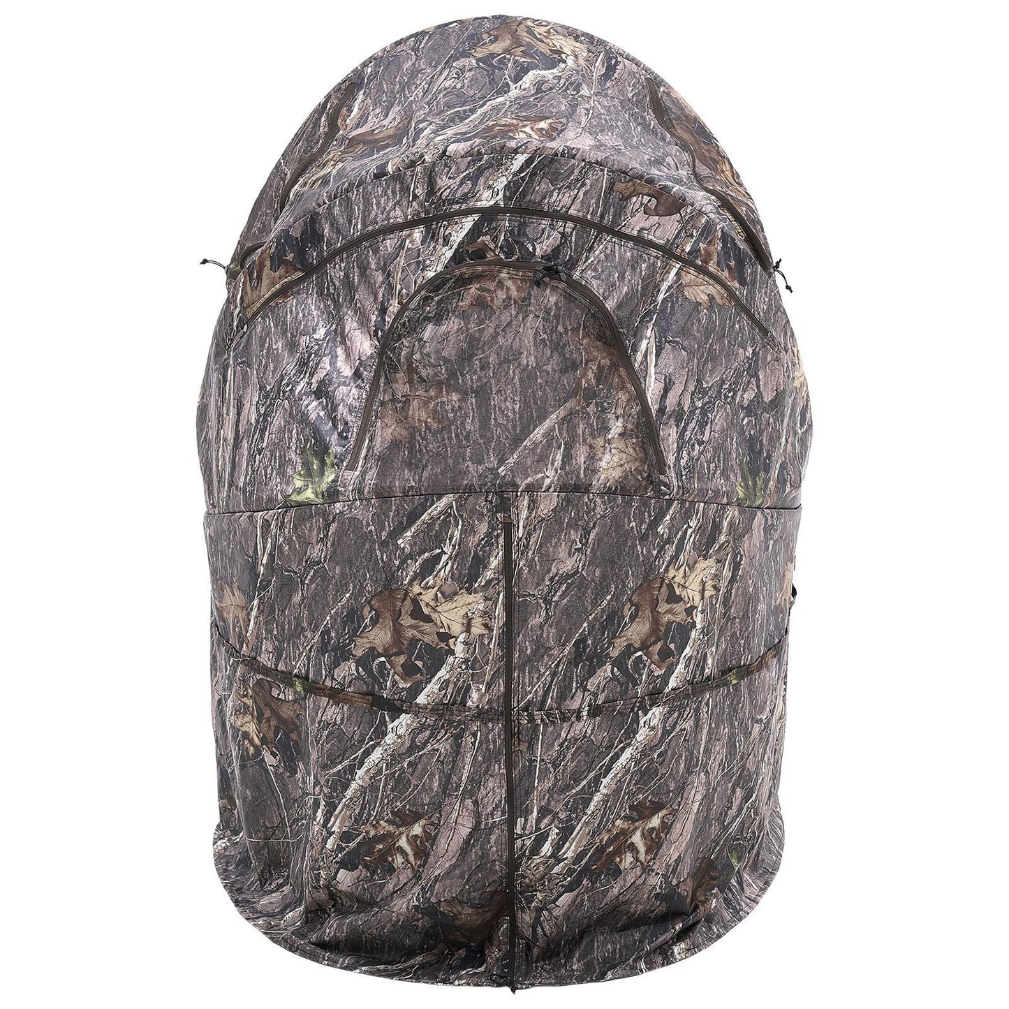Single Person Portable Hunting Blind Ground Deer Duck Blind with Carrying Bag - GoTypical