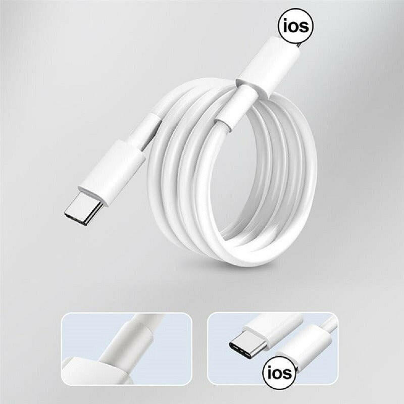 Apple Fast Charging Cable – 1.8m PD20W Lightning Cable Black - GoTypical