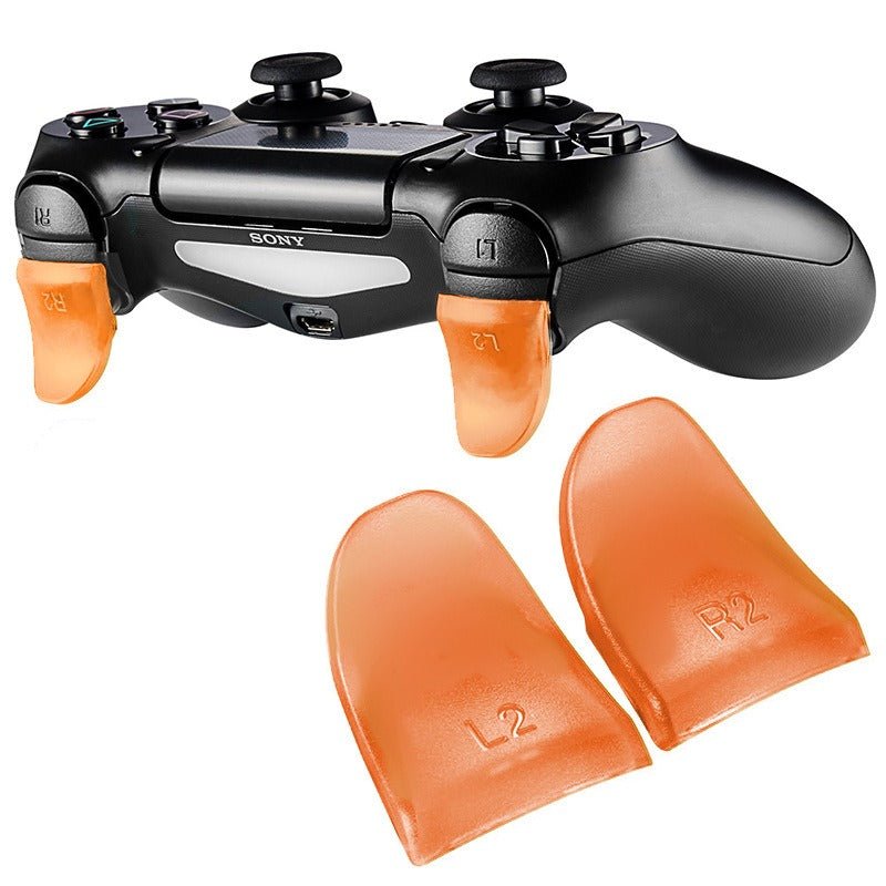 Suitable for PS4 handle L2 R2 extended button PS4 extended button trigger button extended extended extended button rubber pad - GoTypical