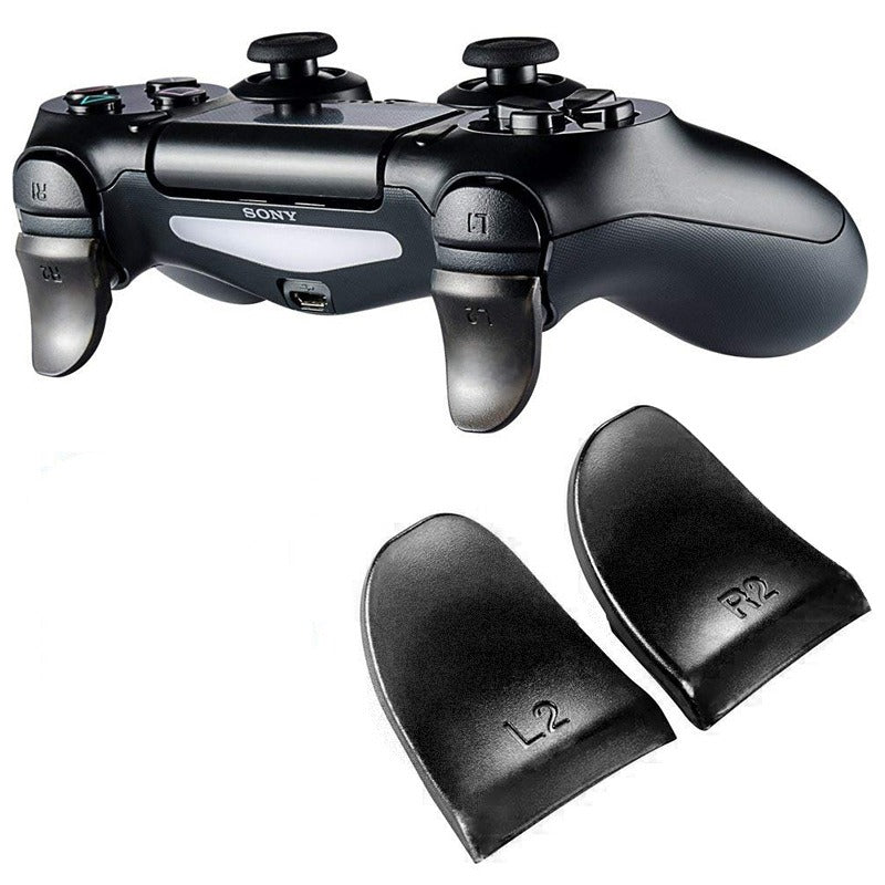 Suitable for PS4 handle L2 R2 extended button PS4 extended button trigger button extended extended extended button rubber pad - GoTypical