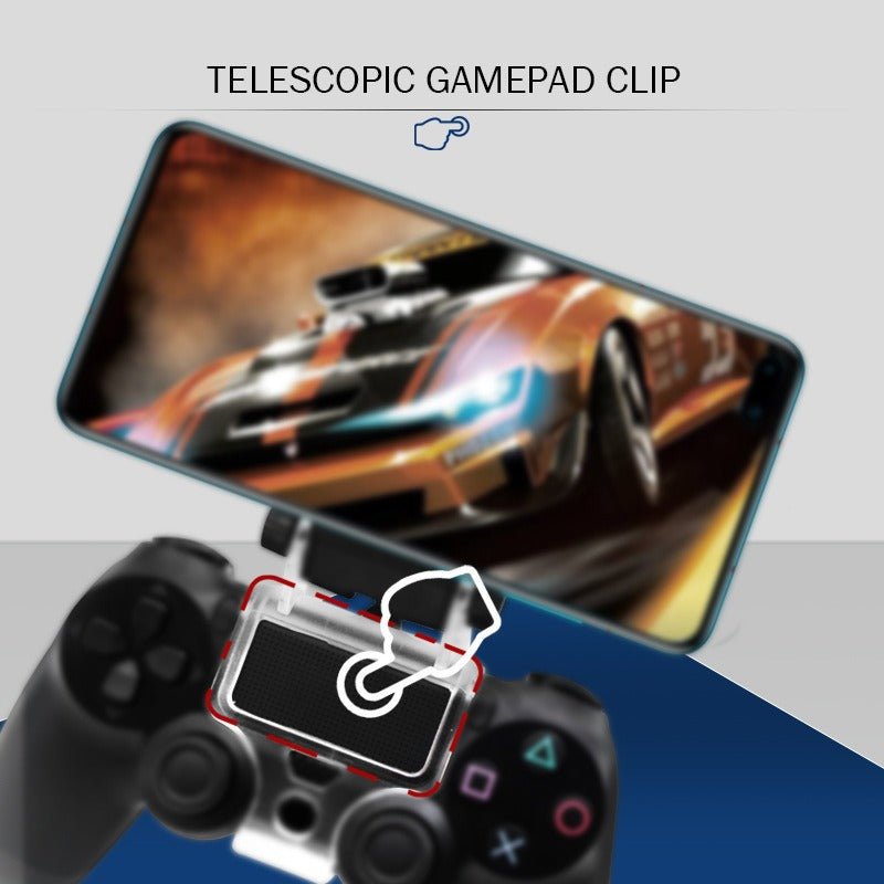 Suitable for PS4/PS4 slim/PS4 PRO controller telescopic stand Android game controller stand - GoTypical