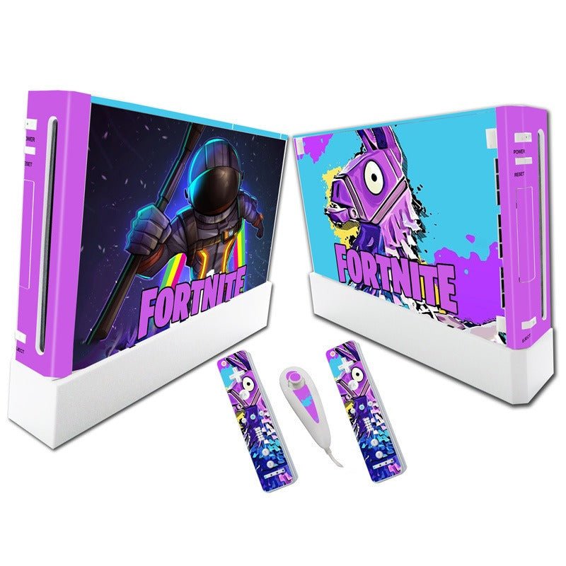 Suitable for WII stickers wii console cartoon protective film Spider - Man Fortress Night multiple styles without leaving glue - GoTypical