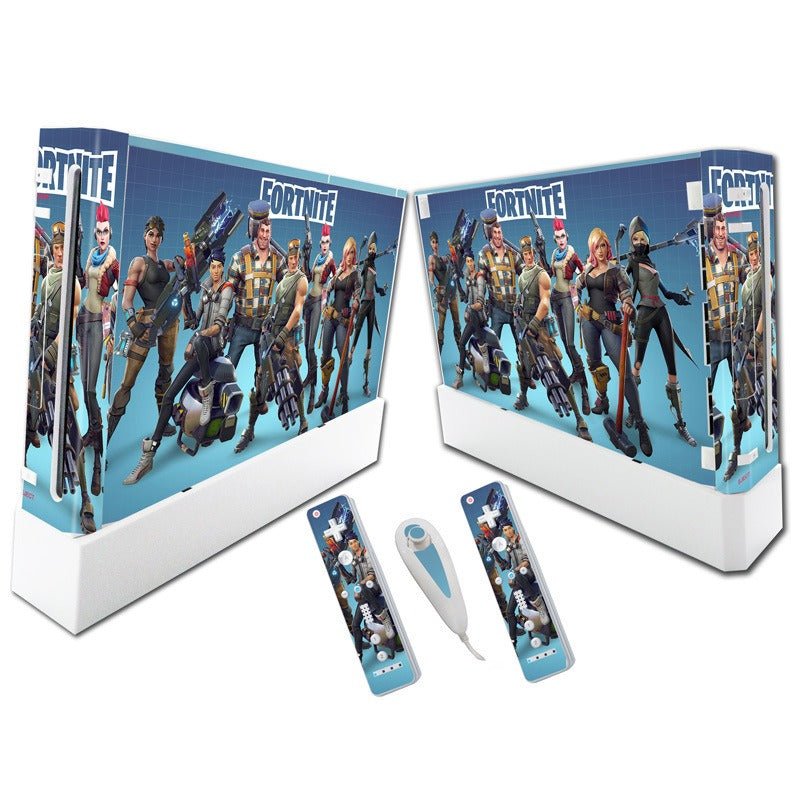 Suitable for WII stickers wii console cartoon protective film Spider - Man Fortress Night multiple styles without leaving glue - GoTypical