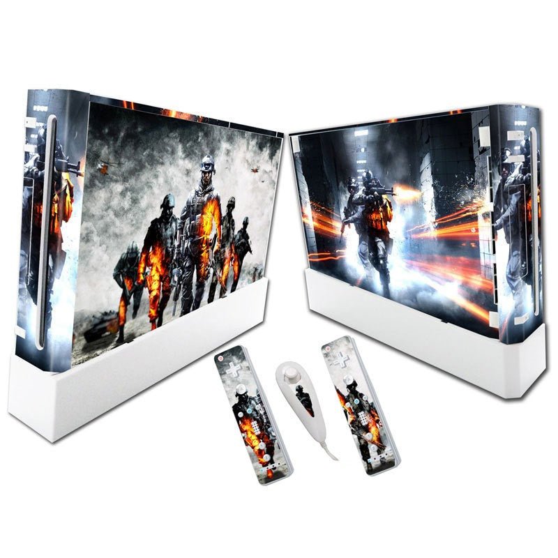 Suitable for WII stickers wii console cartoon protective film Spider - Man Fortress Night multiple styles without leaving glue - GoTypical