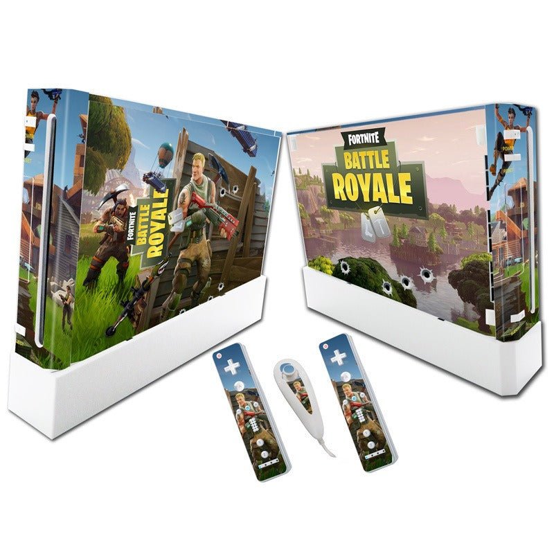 Suitable for WII stickers wii console cartoon protective film Spider - Man Fortress Night multiple styles without leaving glue - GoTypical