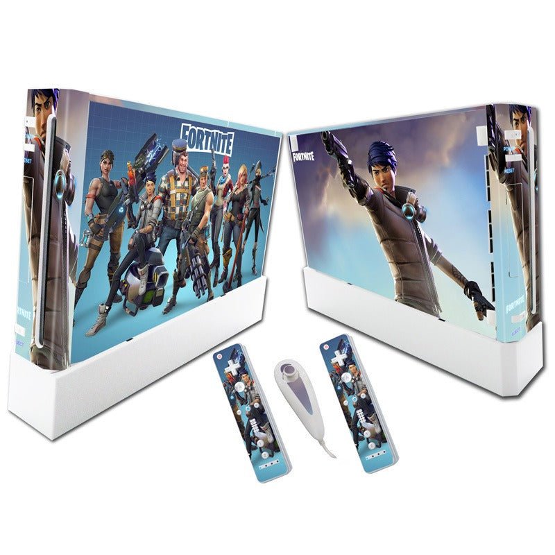 Suitable for WII stickers wii console cartoon protective film Spider - Man Fortress Night multiple styles without leaving glue - GoTypical