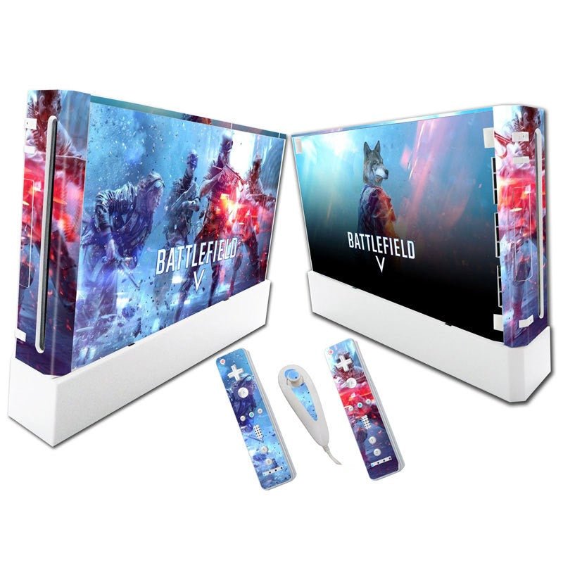 Suitable for WII stickers wii console cartoon protective film Spider - Man Fortress Night multiple styles without leaving glue - GoTypical