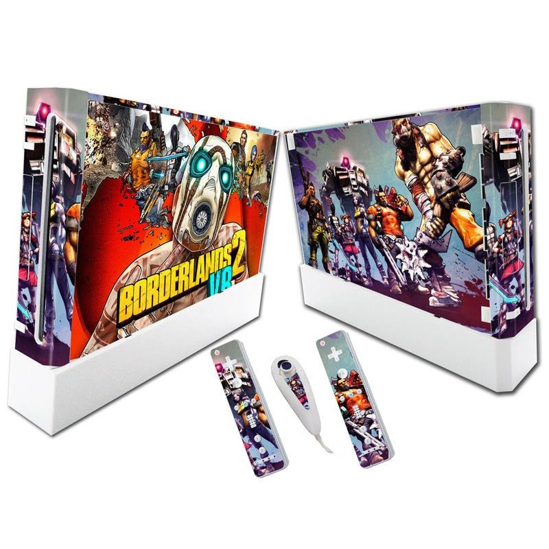 Suitable for WII stickers wii console cartoon protective film Spider - Man Fortress Night multiple styles without leaving glue - GoTypical