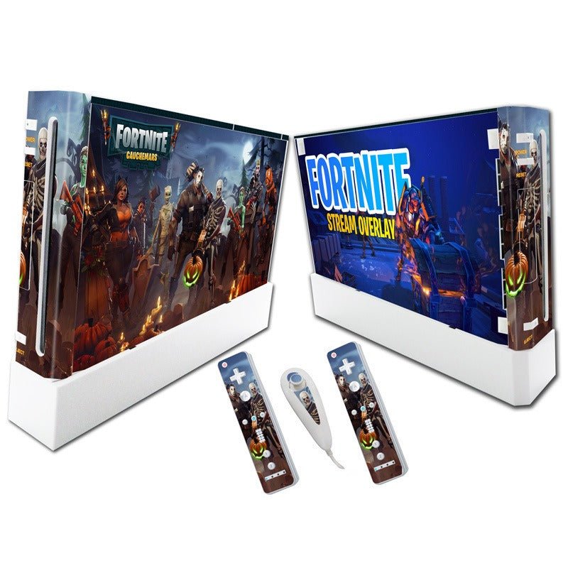 Suitable for WII stickers wii console cartoon protective film Spider - Man Fortress Night multiple styles without leaving glue - GoTypical