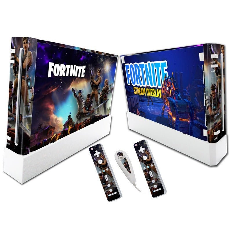 Suitable for WII stickers wii console cartoon protective film Spider - Man Fortress Night multiple styles without leaving glue - GoTypical