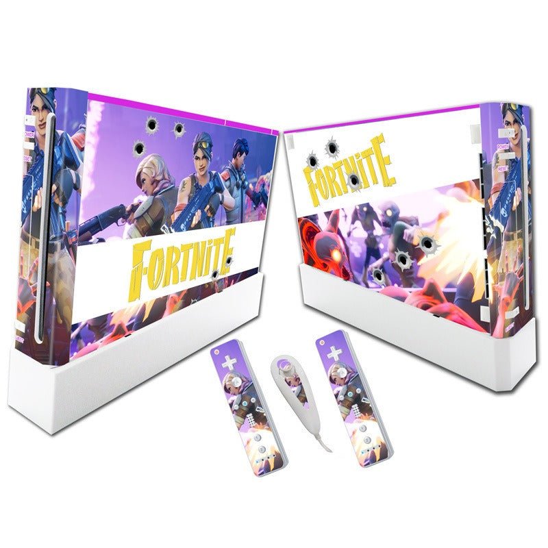 Suitable for WII stickers wii console cartoon protective film Spider - Man Fortress Night multiple styles without leaving glue - GoTypical