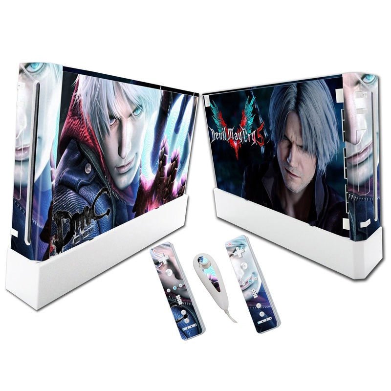 Suitable for WII stickers wii console cartoon protective film Spider - Man Fortress Night multiple styles without leaving glue - GoTypical