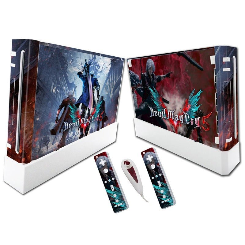 Suitable for WII stickers wii console cartoon protective film Spider - Man Fortress Night multiple styles without leaving glue - GoTypical