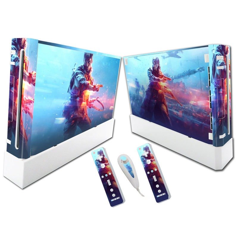 Suitable for WII stickers wii console cartoon protective film Spider - Man Fortress Night multiple styles without leaving glue - GoTypical
