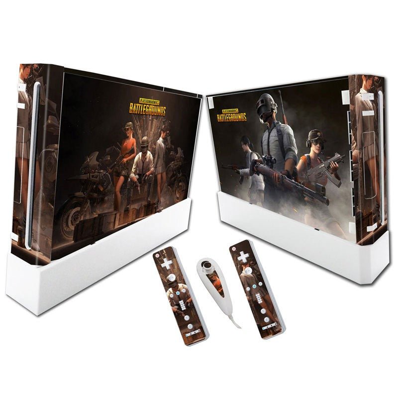Suitable for WII stickers wii console cartoon protective film Spider - Man Fortress Night multiple styles without leaving glue - GoTypical