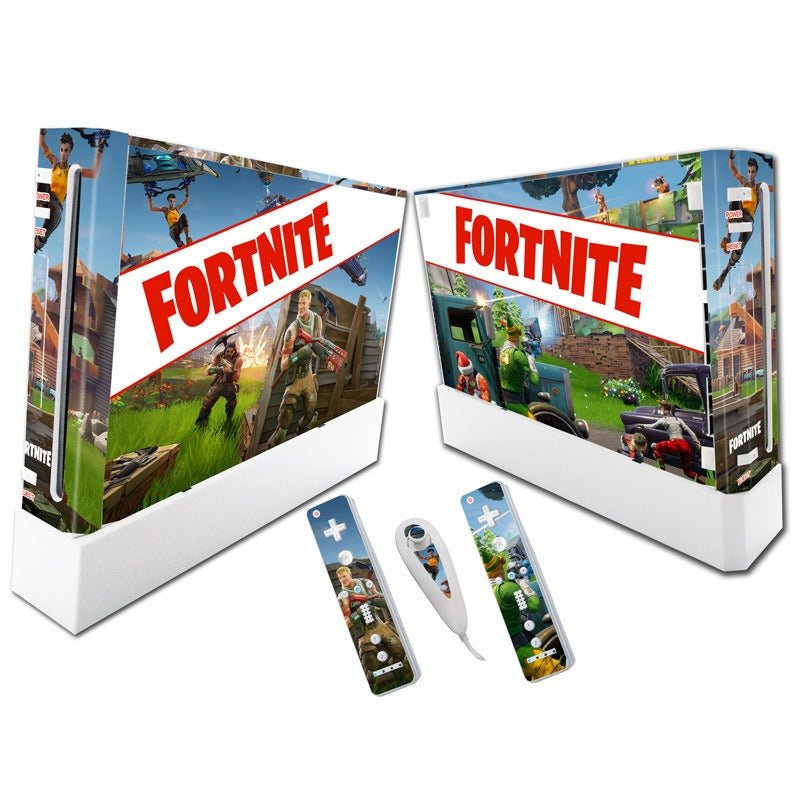 Suitable for WII stickers wii console cartoon protective film Spider - Man Fortress Night multiple styles without leaving glue - GoTypical