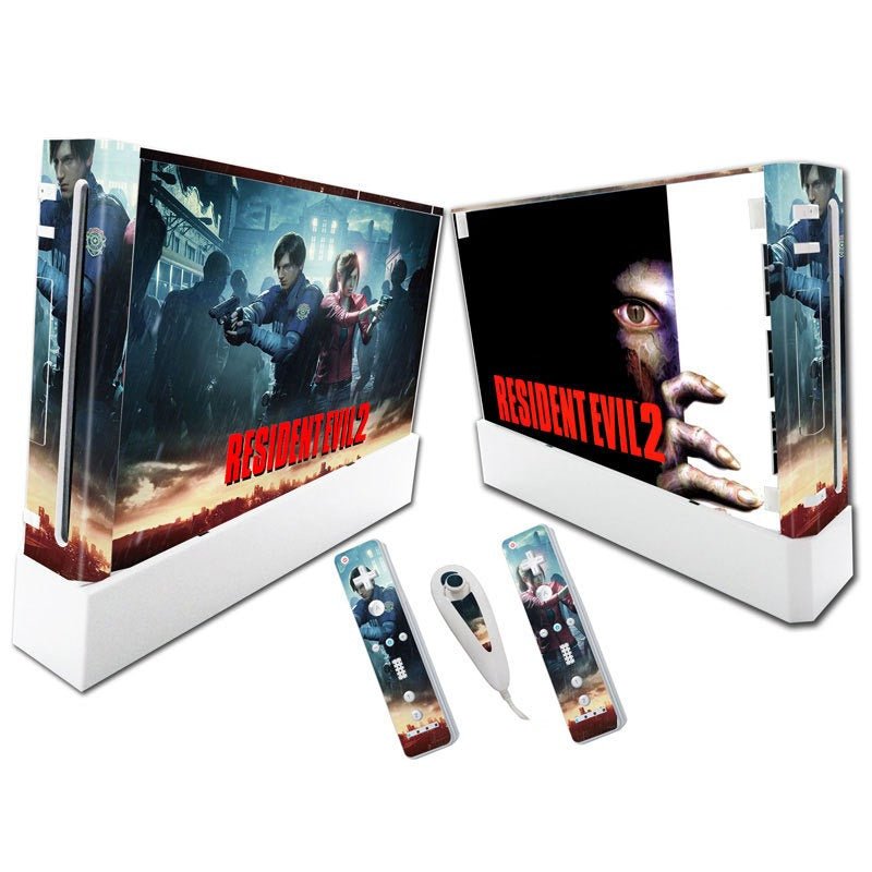 Suitable for WII stickers wii console cartoon protective film Spider - Man Fortress Night multiple styles without leaving glue - GoTypical
