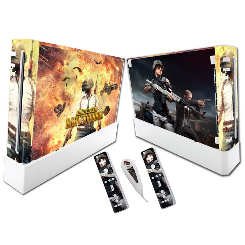 Suitable for WII stickers wii console cartoon protective film Spider - Man Fortress Night multiple styles without leaving glue - GoTypical