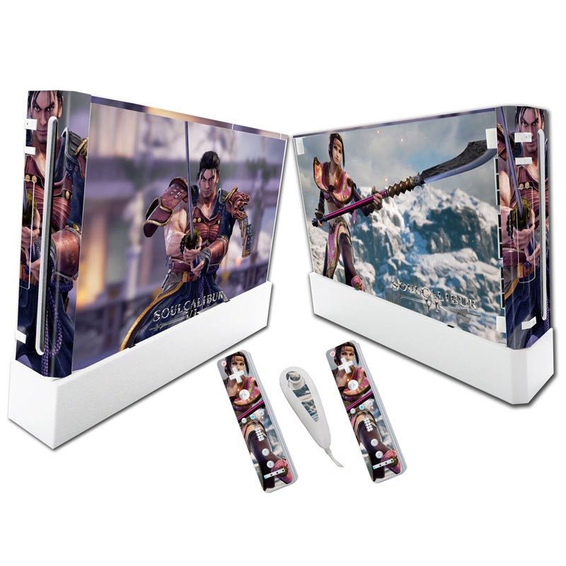 Suitable for WII stickers wii console cartoon protective film Spider - Man Fortress Night multiple styles without leaving glue - GoTypical
