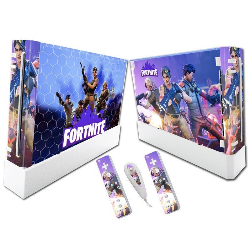 Suitable for WII stickers wii console cartoon protective film Spider - Man Fortress Night multiple styles without leaving glue - GoTypical