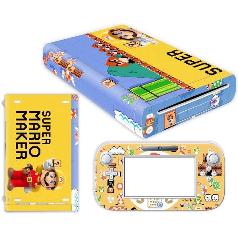 Suitable for Wii U film, Wii U sticker, Wii U host film, Wii U body sticker, cartoon sticker - GoTypical